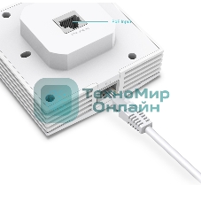 Точка доступа TP-Link EAP650-Wall AX3000 10/100/1000BASE-TX