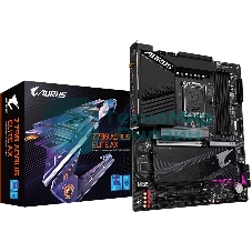 Материнская плата Gigabyte Z790 AORUS ELITE AX, LGA 1700, Intel Z790, 4xDDR5, 6xSATA, 4xM.2, 1xPCI-E 5.0 x16, 1xPCI-E 3.0 x4, 1xDP, 1xHDMI, 1x 2.5Gb LAN, 2xUSB-A 2.0, 3xUSB-A 3.2 Gen 1, 2xUSB-A 3.2 Gen 2, 1xUSB-C 3.2 Gen 2x2, 7.1, ATX