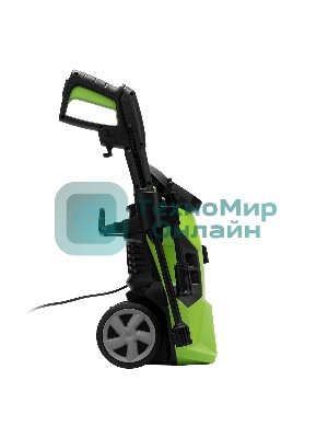 Моечная машина высокого давления Сибртех АМ-1700, 1700 Вт, 130 бар, 350 л/ч, колесная
