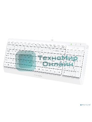 Комплект клавиатура+мышь A4Tech FStyler F1512 проводной, USB, 1200 DPI, белый
