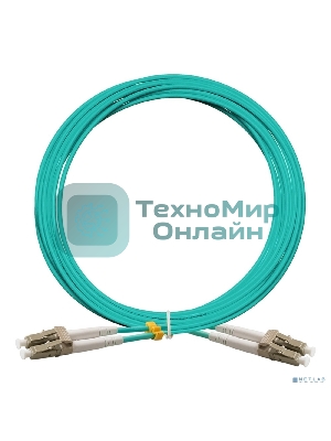 Патч-корд волоконно-оптический ExeGate FC-D-503-LC-LC-5M-LSZH (Шнур ВО MM 50/125 (OM3), LC/UPC-LC/UPC, Duplex, LSZH, 5м)