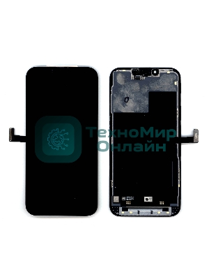 Дисплей (модуль) для Apple iPhone 13 Pro в сборе с тачскрином (Soft Oled), черный