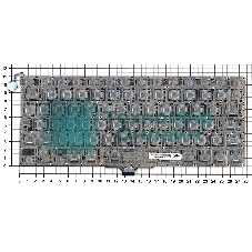 Клавиатура для ноутбука MacBook Air A1304 A1237 13.3 черная большой ENTER