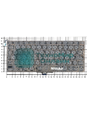 Клавиатура для ноутбука MacBook Air A1304 A1237 13.3 черная большой ENTER