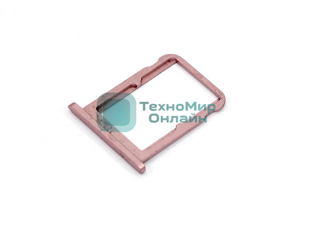 Лоток для SIM-карты Xiaomi Mi 6X розовый