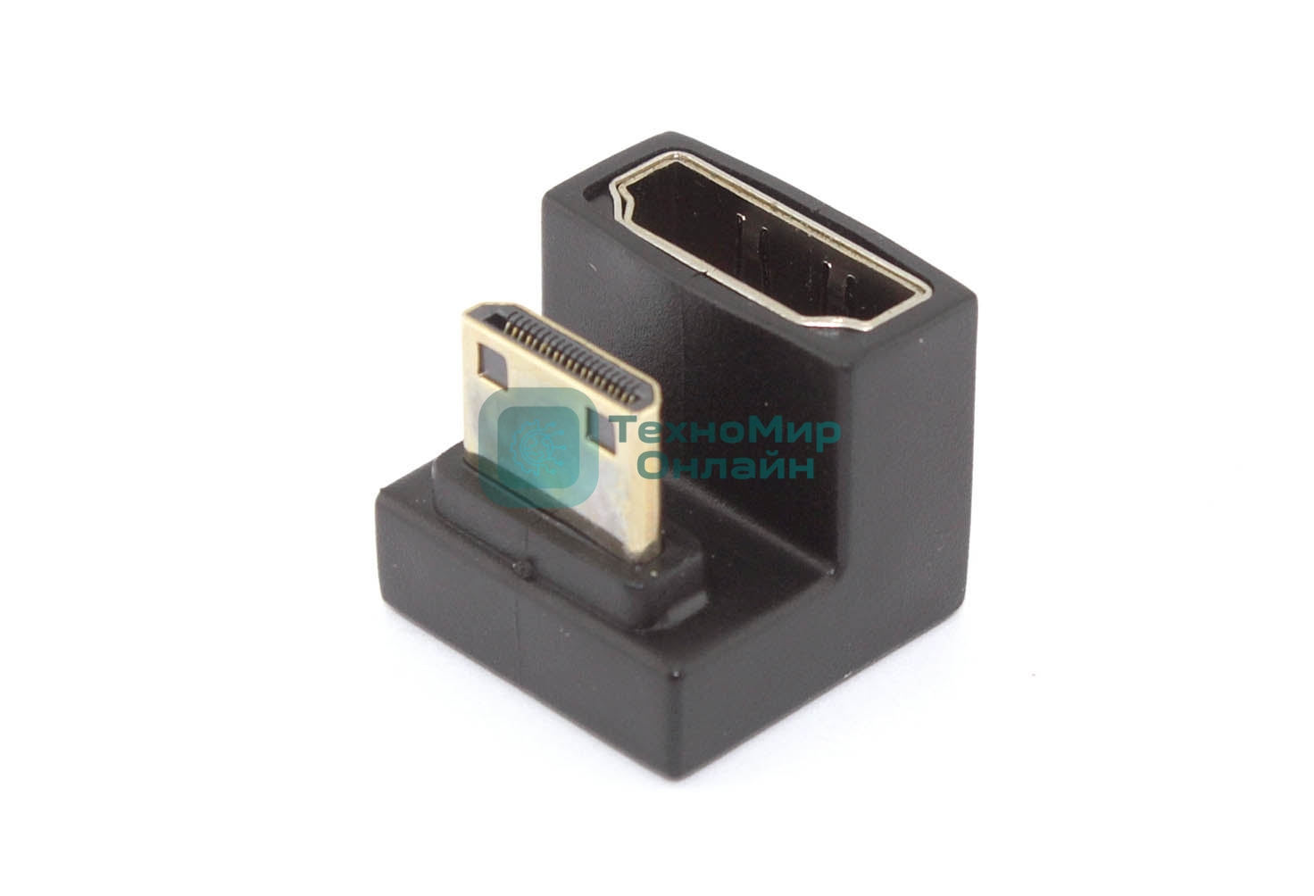 Переходник mini HDMI на HDMI U вниз
