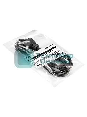 Кабель питания ExeGate Special EC-3S (C13 угловой->C14, 3*1.0мм2, CCA, черный, 3 м)