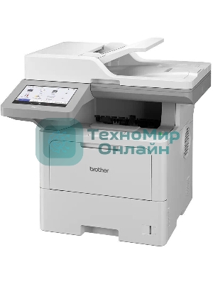 МФУ лазерное Brother MFC-L6910DN, А4, ч/б, печ. 50 стр/мин, скан. до 100 стр/мин., 1200x1200 dpi (печать), 600 x 600 DPI (скан.), NFC, Ethernet, USB