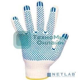 Перчатки Rexant (09-0209) х/б с покрытием ПВХ (