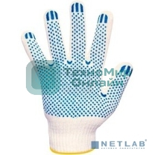 Перчатки Rexant (09-0209) х/б с покрытием ПВХ (