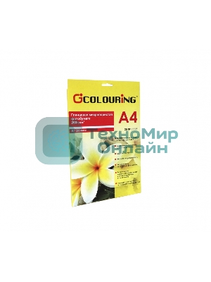 Фотобумага CG-БГ-260-А4-м-25 микропористая глянцевая, 260 г/м2, А4, 25л, 5760 dpi (Mi) КГ134-25