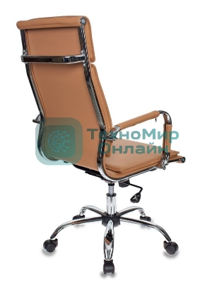 Кресло Бюрократ CH-993/camel светло-коричневый, экокожа