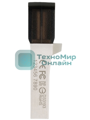 Флешка USB Transcend JetFlash 890S (TS128GJF890S), 128Gb, USB 3.1/Type-C, R/W 70/25, темно-серый
