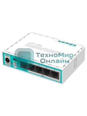 Маршрутизатор MikroTik RB750r2 hEX lite 5x10/100 Mbps