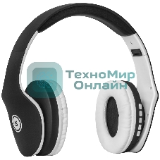 Беспроводные/проводные наушники Defender FreeMotion B525 черный/белый, накладные, Bluetooth + проводной, до 8 ч