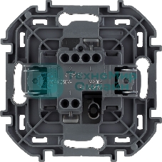 Переключатель 1-клавишный 10AX 250 В антрацит