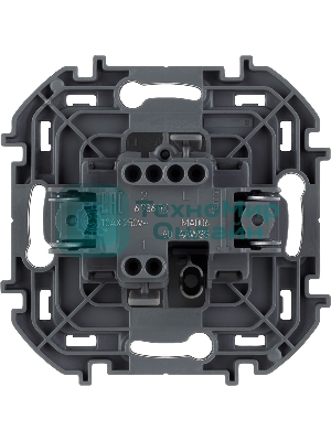 Переключатель 1-клавишный 10AX 250 В антрацит