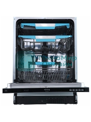 Встраиваемая посудомоечная машина Korting KDI 60570, серый, 59.8 см, 14 компл., 47 дБ, класс A++