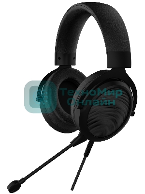 Гарнитура Acer AHW120 чёрный, проводная, USB, подсветка