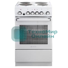 Плита электрическая De Luxe 5004.16э 012 серый, конфорок 4 шт, духовка 46 л, гриль, 50 см x 85 см x 50 см