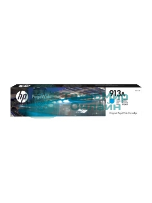 Картридж струйный HP 913A F6T77AE голубой для HP PW 352dw/377dw/Pro 477dw/452dw 3000 стр.