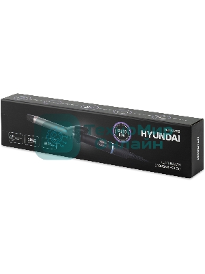 Щипцы для завивки волос Hyundai H-HS1422 черный, 25 мм, 200 °C, 6 режимов