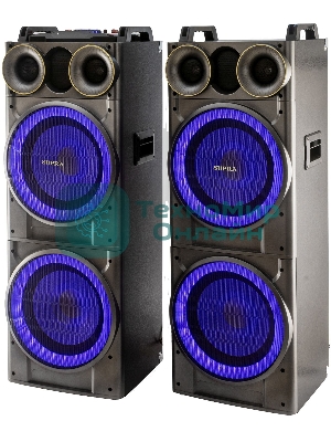 Минисистема SUPRA SMB-2150 черный 1200Вт FM USB BT SD (в комплекте: активн.+пассив.колонки)