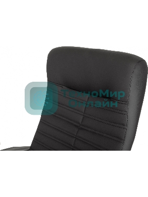 Кресло Бюрократ CH-480LT черный, экокожа