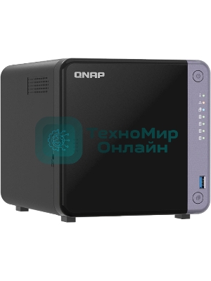 Сетевое хранилище NAS Qnap TS-432X-4G 4-bay настольный Alpine AL-524