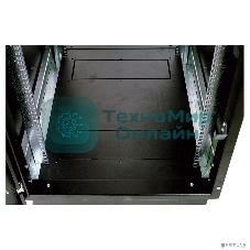 Шкаф ЦМО телекоммуникационный напольный 30U (600 600) дверь стекло, черный