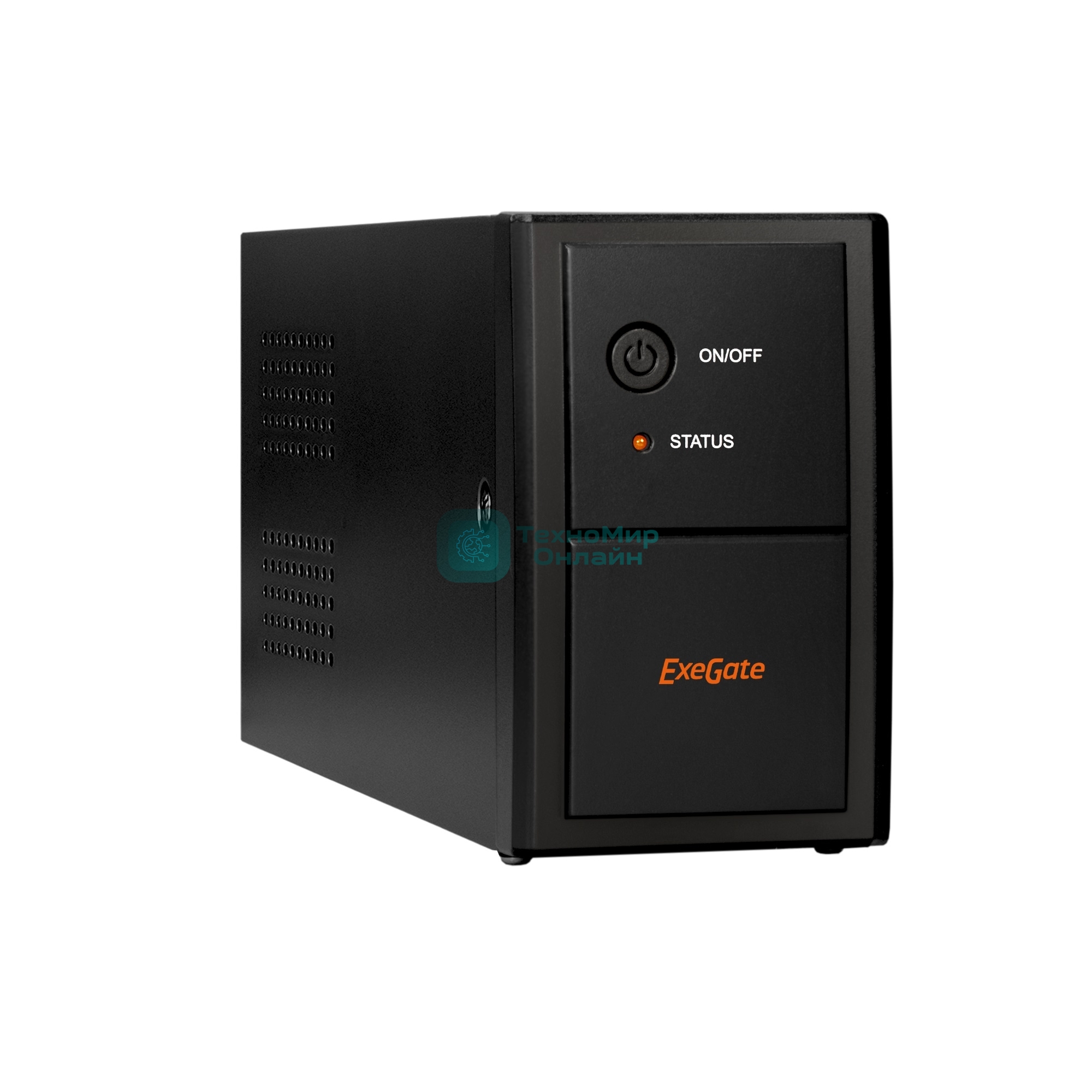 Источник бесперебойного питания ExeGate SpecialPro UNB-650.LED.AVR.EURO 650VA/360W, LED, AVR, 2 евророзетки, черный