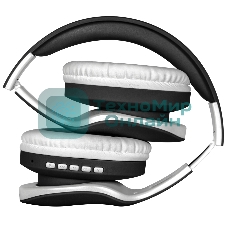 Беспроводные/проводные наушники Defender FreeMotion B525 черный/белый, накладные, Bluetooth + проводной, до 8 ч
