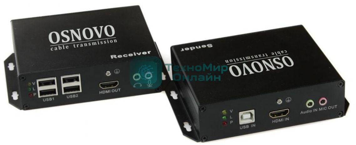 Приемопередатчик Osnovo TLN-HiKMA/1+RLN-HiKMA/1