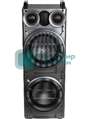 Минисистема SUPRA SMB-2150 черный 1200Вт FM USB BT SD (в комплекте: активн.+пассив.колонки)