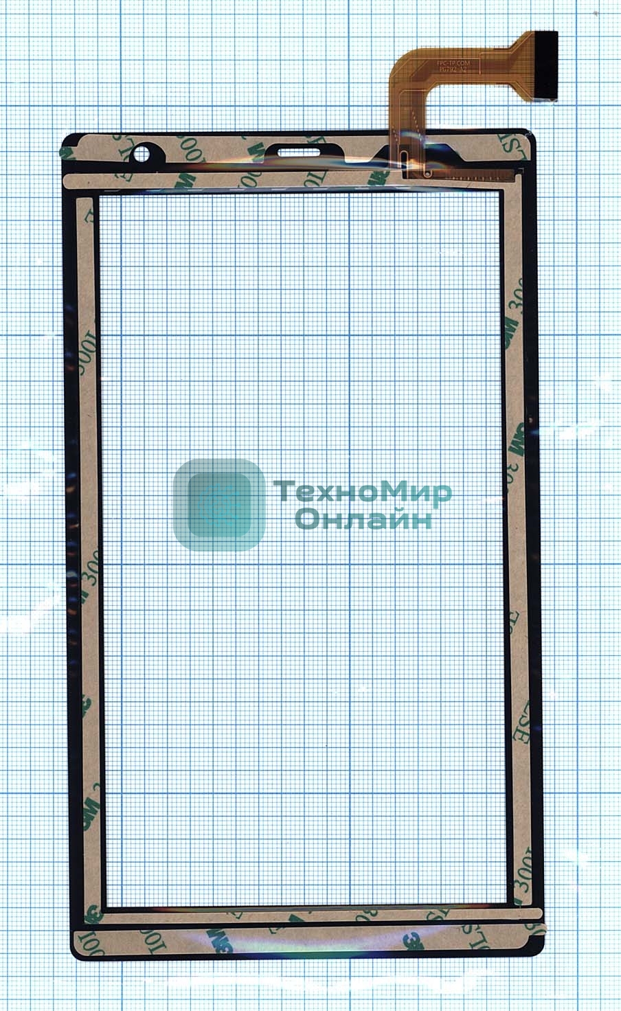 Сенсорное стекло (тачскрин) DEXP Ursus L270 черное