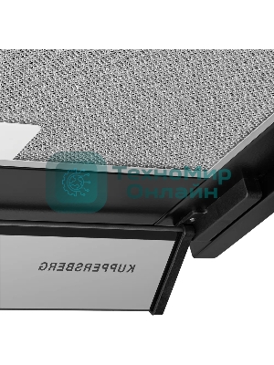 Вытяжка встраиваемая Kuppersberg Nancy S 90 черный, 90 см, 850 куб. м/ч, 42 дБ