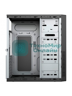 Компьютерный корпус MidiTower Powerman DA812BK черный PM-500ATX-F 2хUSB 2.0+2хUSB 3.0 Audio ATX