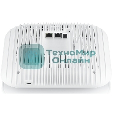 Гибридная точка доступа Zyxel NebulaFlex Pro WAX650S, W-Fi 6, 802.11a/b/g/n/ac/ax (2,4 и 5 ГГц), MU-MIMO, Smart Antenna, внутренние антенны 4x4, до 1200+2400 Мбит/с, 1xLAN 5GE, 1xLAN GE, PoE, защита о