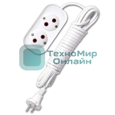 Удлинитель UNIVersal У6-011 ШВВП 2x0,75 2гн. 5 м 9631913