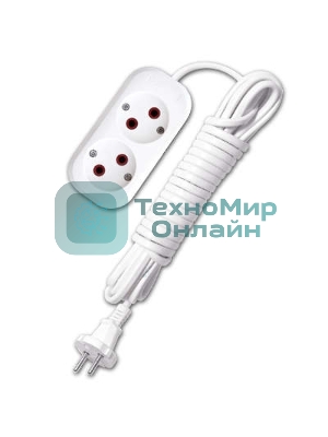 Удлинитель UNIVersal У6-011 ШВВП 2x0,75 2гн. 5 м 9631913