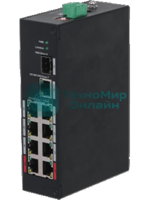 Коммутатор Dahua DH-PFS3110-8ET-96 неуправляемый
