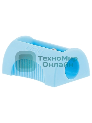 Точилка для карандашей ручная Deli E0594, 1 отверстие, пластик, ассорти, туба