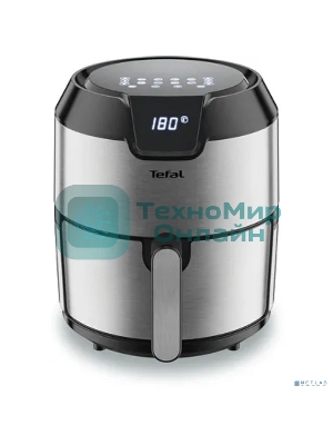 Аэрогриль Tefal EY401D15 серебристый, 1500 Вт, 4.2 л, сенсор, 8 программ