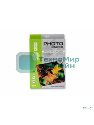 Фотобумага Cactus CS-MA4170100 матовая A4 170 г/м2 100 листов