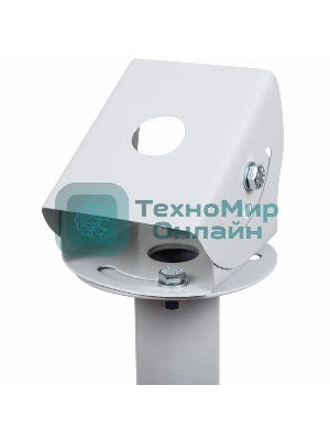 Кронштейн для камер видеонаблюдения Rexant с поворотной площадкой, труба 5,1 см, 30 см