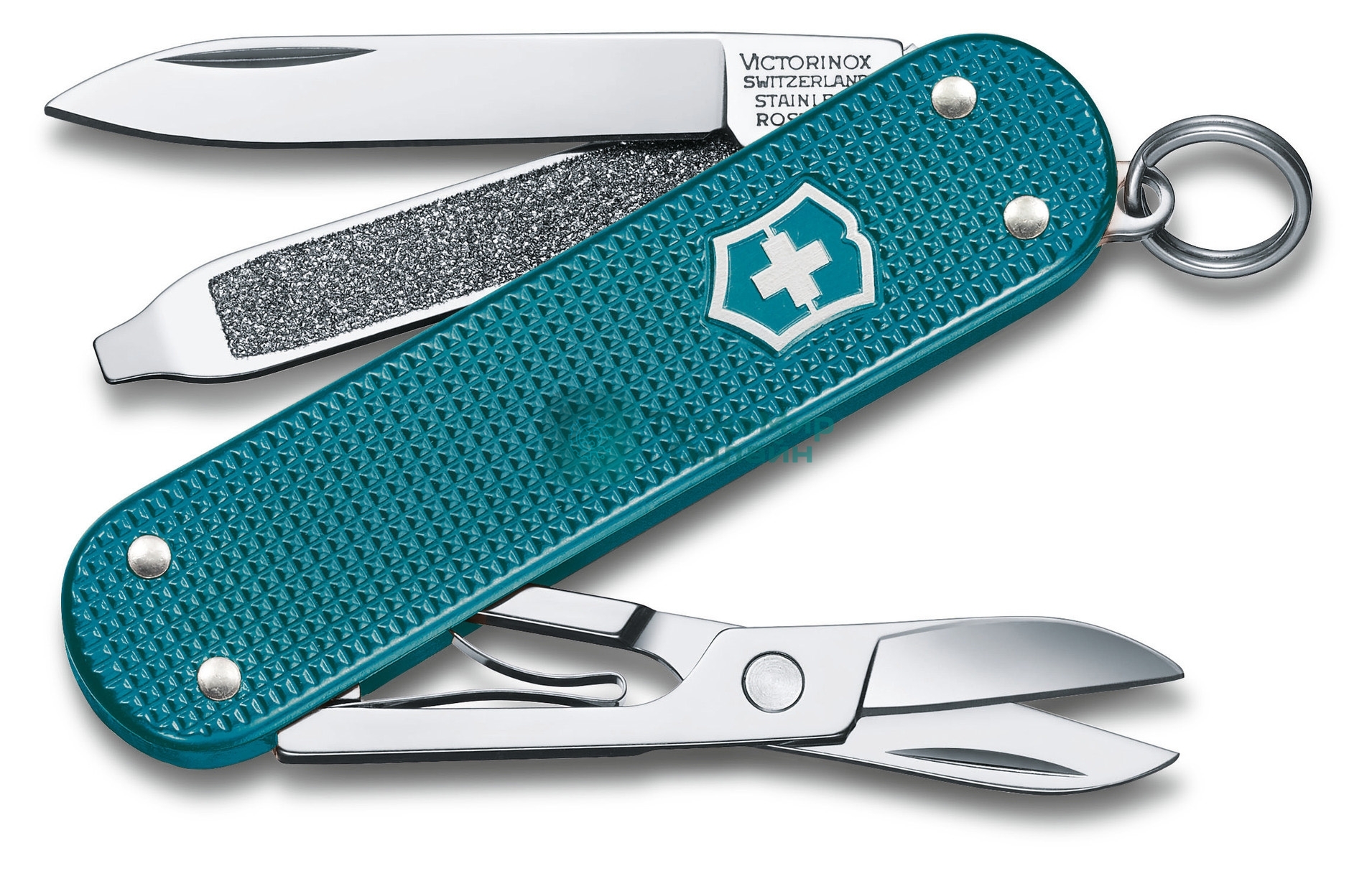 Нож перочинный Victorinox Classic Wild Jungle (0.6221.242G) 58мм 7 функций карт.коробка
