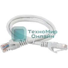 Патч-корд cat.5е UTP 2м сер. GENERICA ITK PC01-C5EU-2M-G