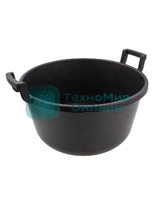 Таз круглый Matrix строительный гибкий с ручками, 50л