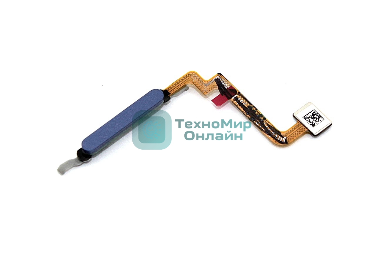 Шлейф сканера отпечатка пальца для Xiaomi Pocophone M3 Pro синий