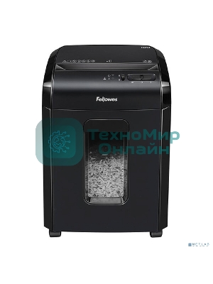 Шредер Fellowes Powershred 10M FS-4630601 DIN P-5, 2х15мм, 10лст., 19лтр., Safety Lock, с микрорезкой